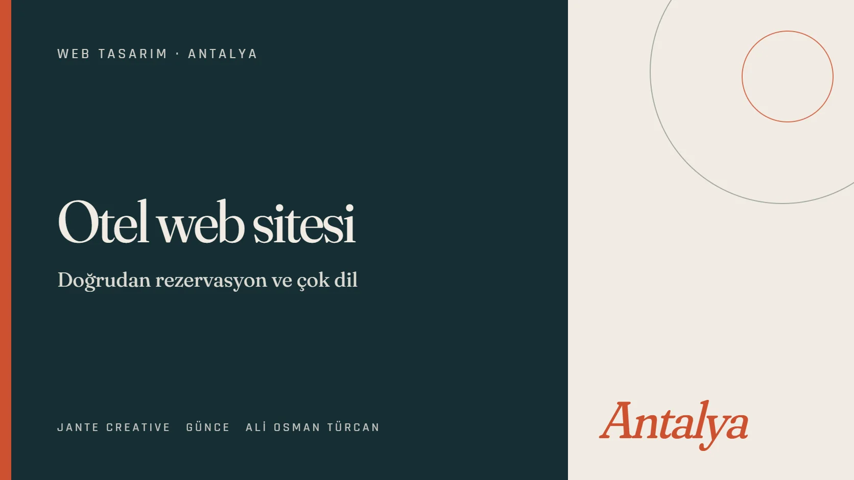 Misafir sizi buldu, rezervasyonu nerede yapacak? kapak görseli (Jante Creative)