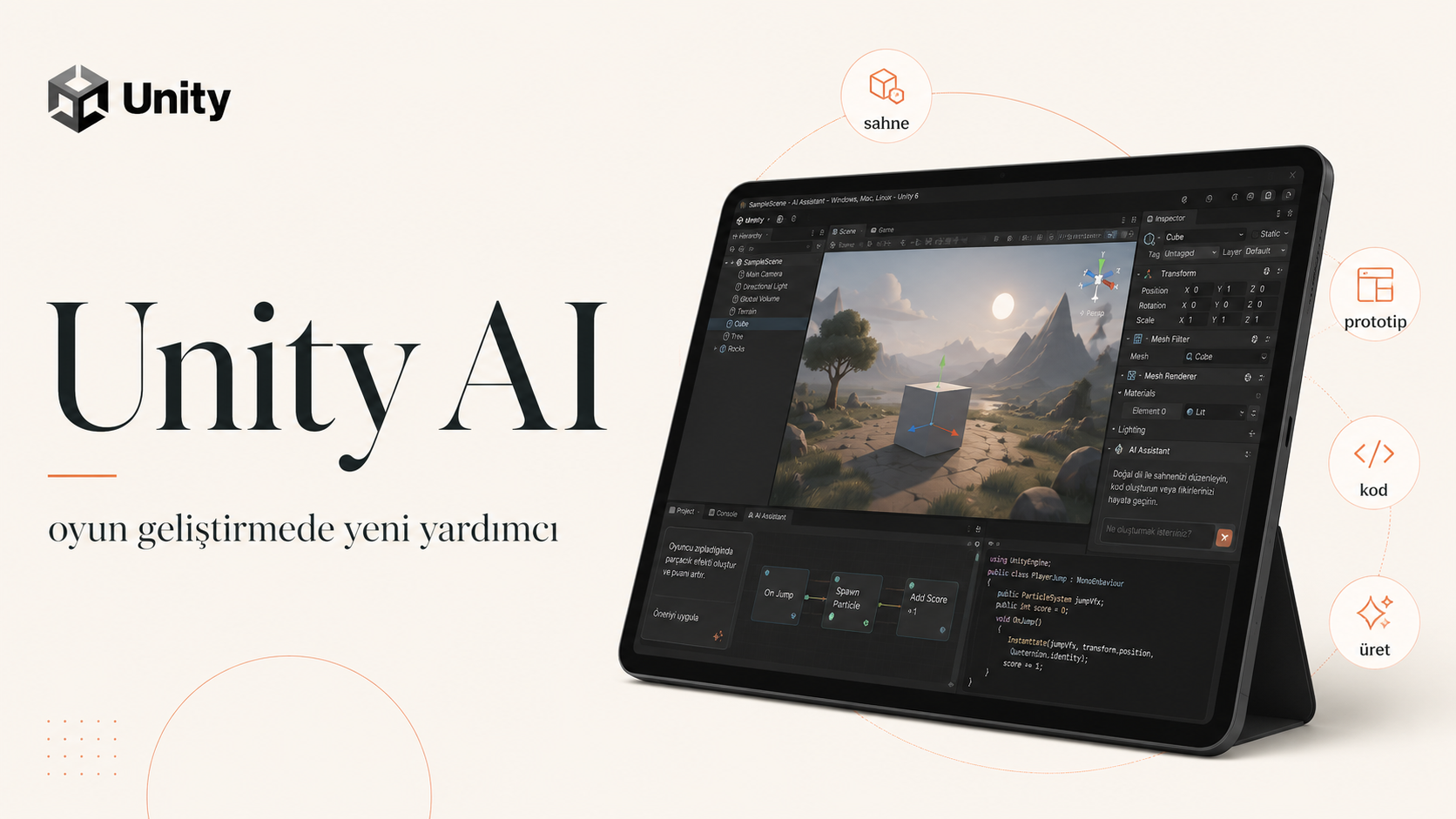 Unity AI: Is game development still just writing code? cover image