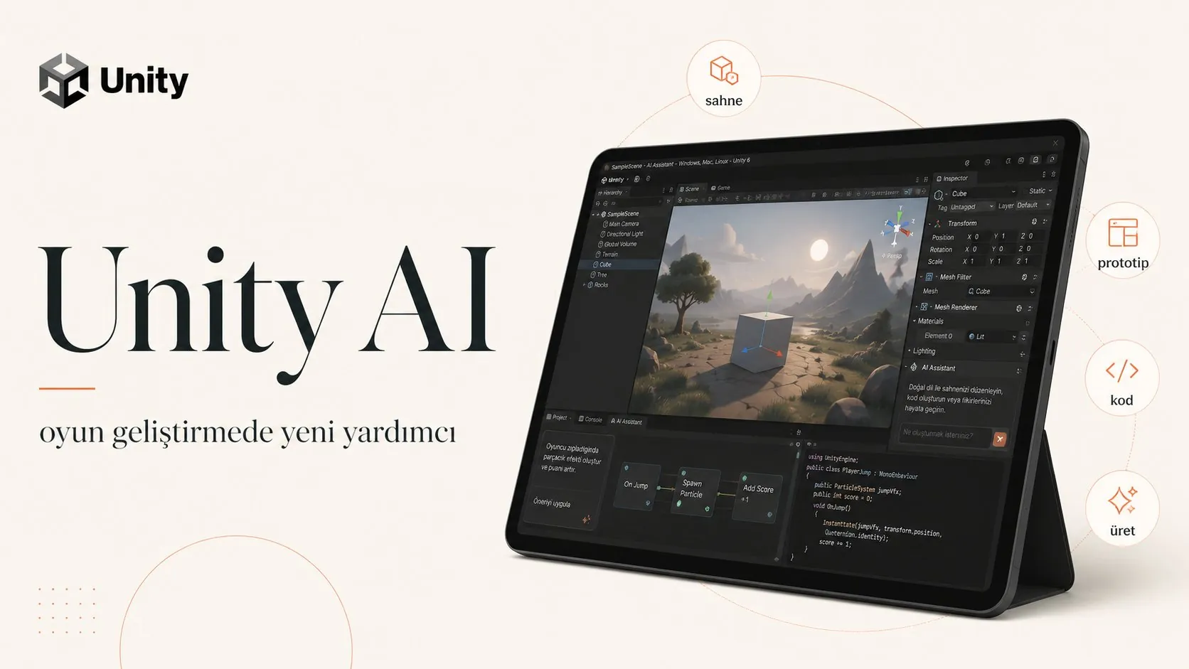 Unity AI: Is game development still just writing code? cover image